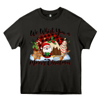 Asphalt We whisk you a Merry Christmas Heavy Core Tee - NancyCooperArtShop