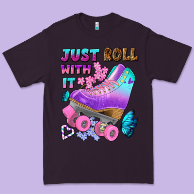 Just Roll With It Premium Tee Designed By Bundleandbundleshop