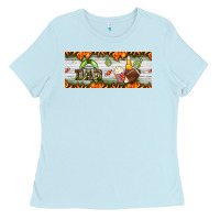 Baby Blue football dad Ladies Tee - BundleAndBundleShop