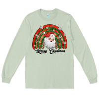 Matcha merry christmas santa rainbow Long Sleeve Tee - Jasminsmagicworld
