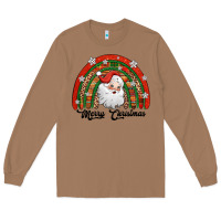 Toasted Coconut merry christmas santa rainbow Long Sleeve Tee - Jasminsmagicworld