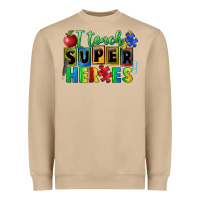Mushroom I teach super heroes Heavyweight Sweatshirt - FaDigitalArtStudio