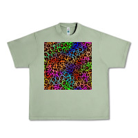 Oil Green Pride leopard seamless pattern Urban Heavy Tee - NancyCooperArtShop