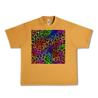 Peanut Butter Pride leopard seamless pattern Urban Heavy Tee - NancyCooperArtShop