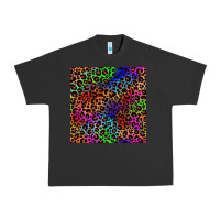 Pigment Black Pride leopard seamless pattern Urban Heavy Tee - NancyCooperArtShop