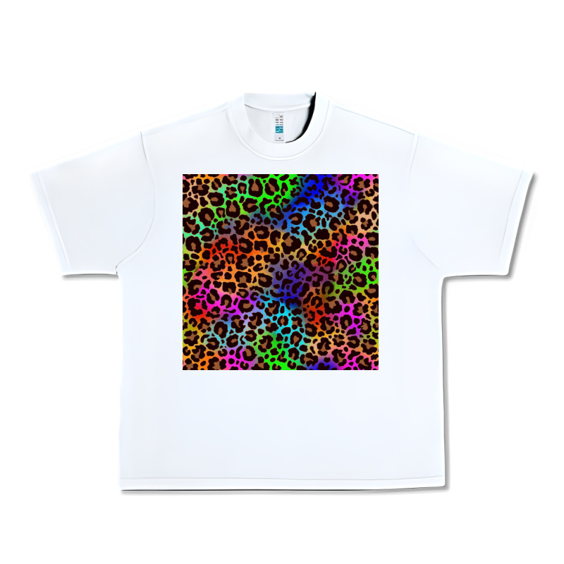 Pride Leopard Seamless Pattern Urban Heavy Tee by NancyCooperArtShop | Teevron