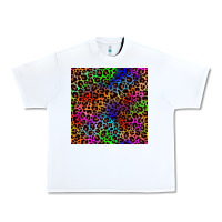 White Pride leopard seamless pattern Urban Heavy Tee - NancyCooperArtShop
