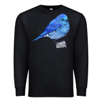 Black Mountain Bluebird Premium Sweatshirt - LillyAllenDesigns