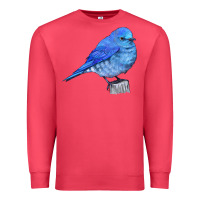 Cardinal Mountain Bluebird Premium Sweatshirt - LillyAllenDesigns