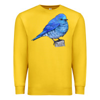 Lemon Mountain Bluebird Premium Sweatshirt - LillyAllenDesigns