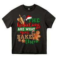Asphalt The holidays are what you bake them Heavy Core Tee - NancyCooperArtShop