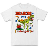 White roaring into kindergarten Premium Tee - BundleAndBundleShop