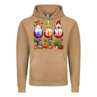 Vintage Camel Hallothanksmas wine glasses and gnomes Vintage Hoodie - texasbilliewilder