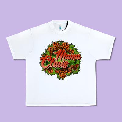 Mama Claus Cone Urban Heavy Tee Designed By Jahusdesignshop