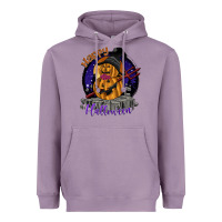 Lavender Happy Halloween Heavyweight Hoodie - SublimationCraftShop