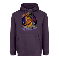 Plum Happy Halloween Heavyweight Hoodie - SublimationCraftShop