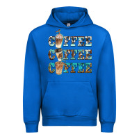 Cobalt western coffees Urban Hoodie - BarkalooDesign