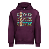 Mauve Wine western coffees Urban Hoodie - BarkalooDesign