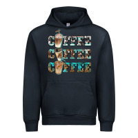 Navy western coffees Urban Hoodie - BarkalooDesign