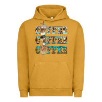 Pigment Peanut Butter western coffees Urban Hoodie - BarkalooDesign