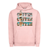 Pigment Salmon western coffees Urban Hoodie - BarkalooDesign