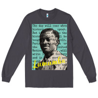 Smoke patrice lumumba Long Sleeve Tee - tuanDangUi