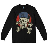 Black skate rags skull & crossbones Long Sleeve Tee - tuanDangUi