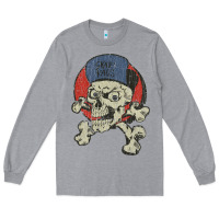Heather Grey skate rags skull & crossbones Long Sleeve Tee - tuanDangUi