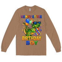 Toasted Coconut mommy of the 5 th birthday boy t rex Long Sleeve Tee - CowGirlArtShop