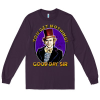 Plum good day sir  wonka Long Sleeve Tee - tuanDangUi