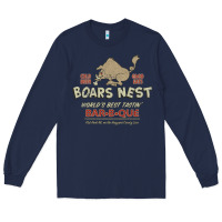 Navy the boars nest Long Sleeve Tee - tuanDangUi