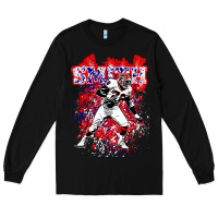 Black bruce smith Long Sleeve Tee - tuanDangUi
