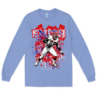 Colony Blue bruce smith Long Sleeve Tee - tuanDangUi