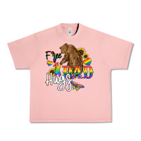 Salmon Free Dad hugs Urban Heavy Tee - NancyCooperArtShop