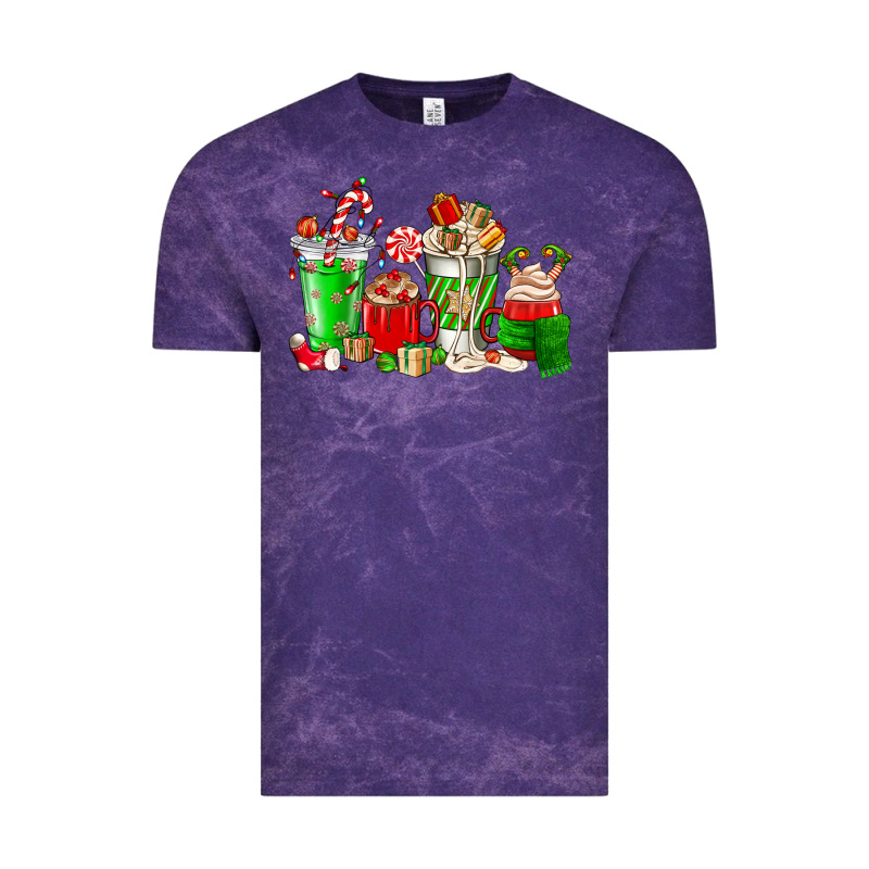 Christmas Coffee Cup Vintage Tee by NancyCooperArtShop | Teevron