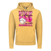 Vintage Mustard In October We Wear Pink and Watch Baseball Vintage Hoodie - texasbilliewilder