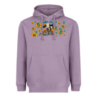Lavender Coffee Then Cows Heavyweight Hoodie - LillyAllenDesigns