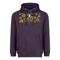 Plum Coffee Then Cows Heavyweight Hoodie - LillyAllenDesigns