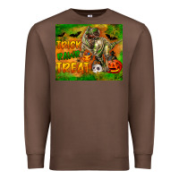 Chestnut Trick Rawr Treat Premium Sweatshirt - LillyAllenDesigns