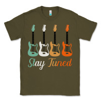 Army Green Bass Guitar Vintage Funny Bass Player Bassist Classic Tee - Bettercallsaul
