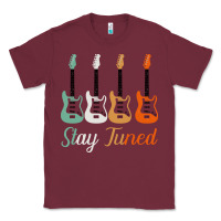 Burgundy Bass Guitar Vintage Funny Bass Player Bassist Classic Tee - Bettercallsaul