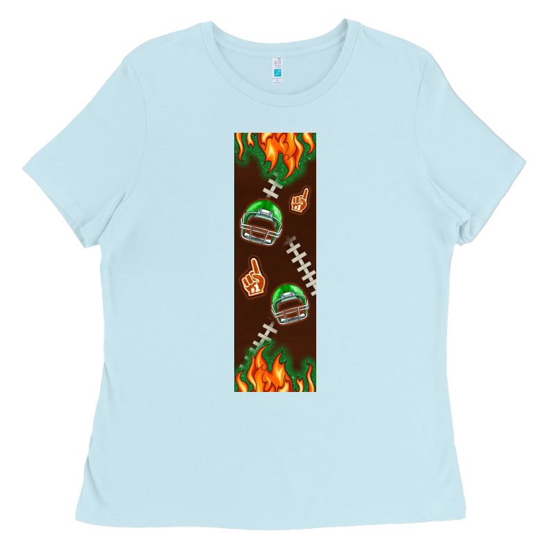 American Football Dad Pen Wrap Ladies Tee by BundleAndBundleShop | Teevron