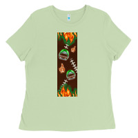 Matcha American football dad pen wrap Ladies Tee - BundleAndBundleShop