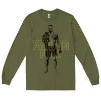 Army Green paid in full   dustin poirier (variant) Long Sleeve Tee - tuanDangUi
