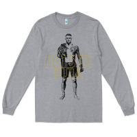Heather Grey paid in full   dustin poirier (variant) Long Sleeve Tee - tuanDangUi