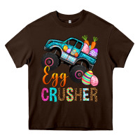 Chocolate Brown Egg crusher png sublimation design download, Happy Heavy Core Tee - NancyCooperArtShop