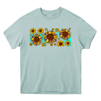 Arona leopard sunflower gemstone Heavy Core Tee - JahusDesignShop