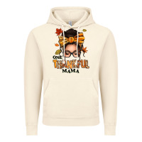 Vintage Artic one thankful mama afro messy bun Vintage Hoodie - texasbilliewilder