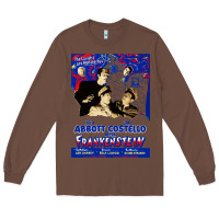 Chestnut abbott and costello meet frankenstein (1948)   artwork Long Sleeve Tee - tuanDangUi