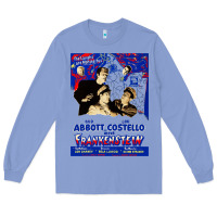 Colony Blue abbott and costello meet frankenstein (1948)   artwork Long Sleeve Tee - tuanDangUi